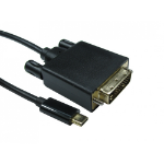 Cablenet 2m USB 3.1c Male - DVI 24+1 (4K@30Hz) Male