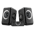 SONICGEAR Quatro2 2.0 USB Powered PC Speakers Grey 12W