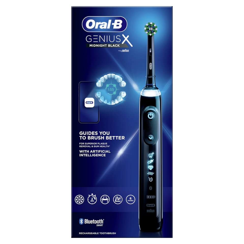 Image of Oral-B Genius X - Adult - Oscillating toothbrush - Daily care -...