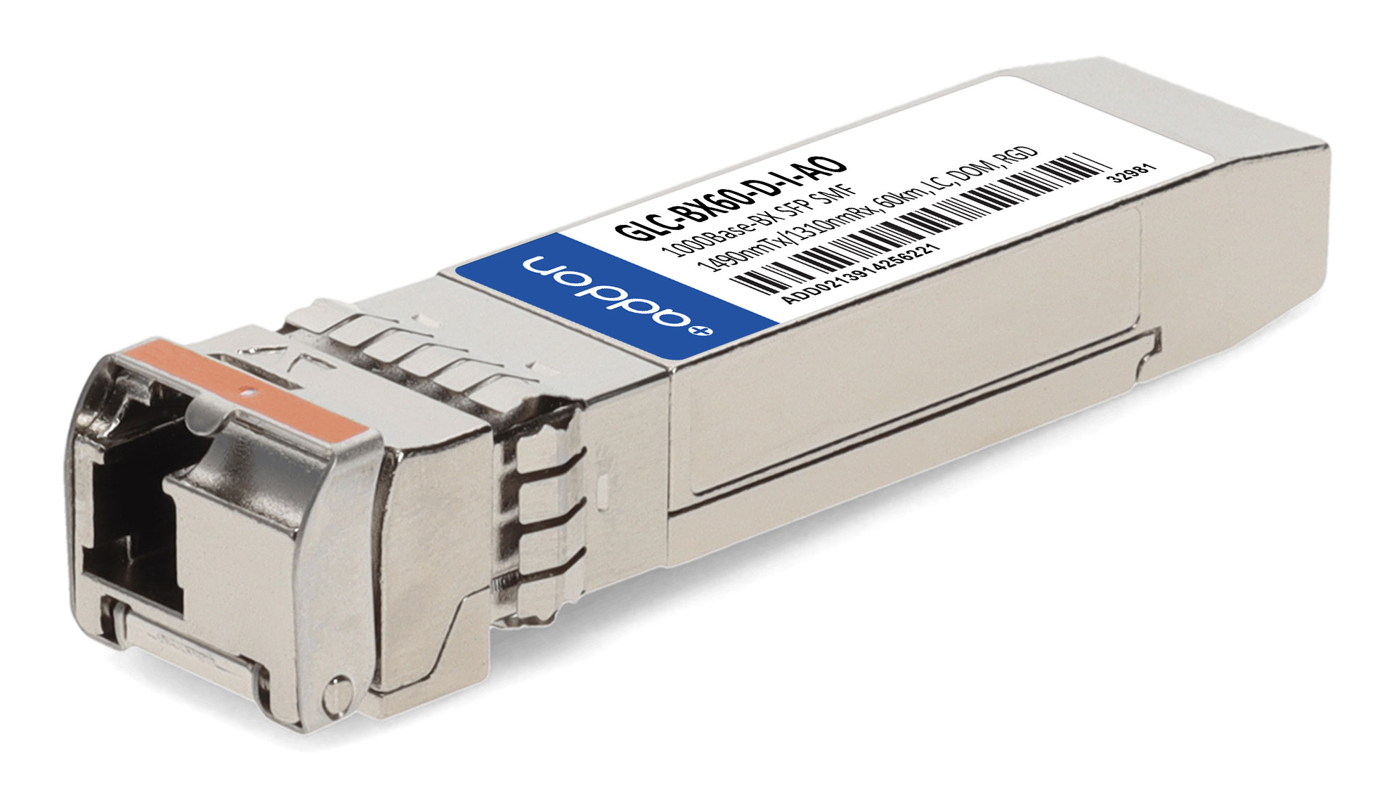 AddOn Networks Cisco GLC-BX60-D-I Compatible TAA 1000Base-BX SFP Trans
