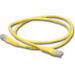 Microconnect CAT6 U/UTP 1m LSZH networking cable Yellow U/UTP (UTP)