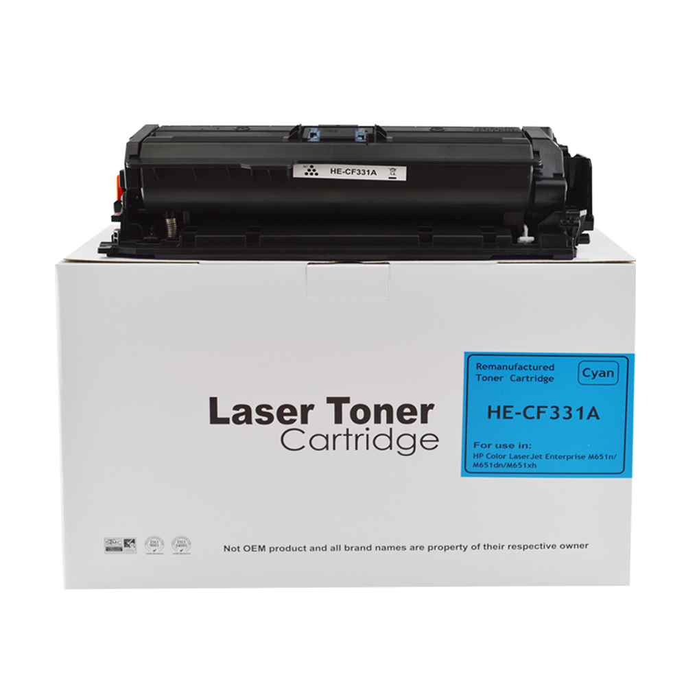 Image of CTS Wholesale Remanufactured HP M651 CF331A Cyan Toner also for 654A