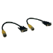Tripp Lite EZB-DVIM-2 KVM cable Black 11.8" (0.3 m)