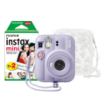 Fujifilm Instax Mini 13 Instant Camera - Dreamy Purple - Camera + 20 Shot Pack + Skinny Dip Case