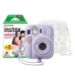 Fujifilm Instax Mini 13 Instant Camera - Dreamy Purple - Camera + 20 Shot Pack + Skinny Dip Case