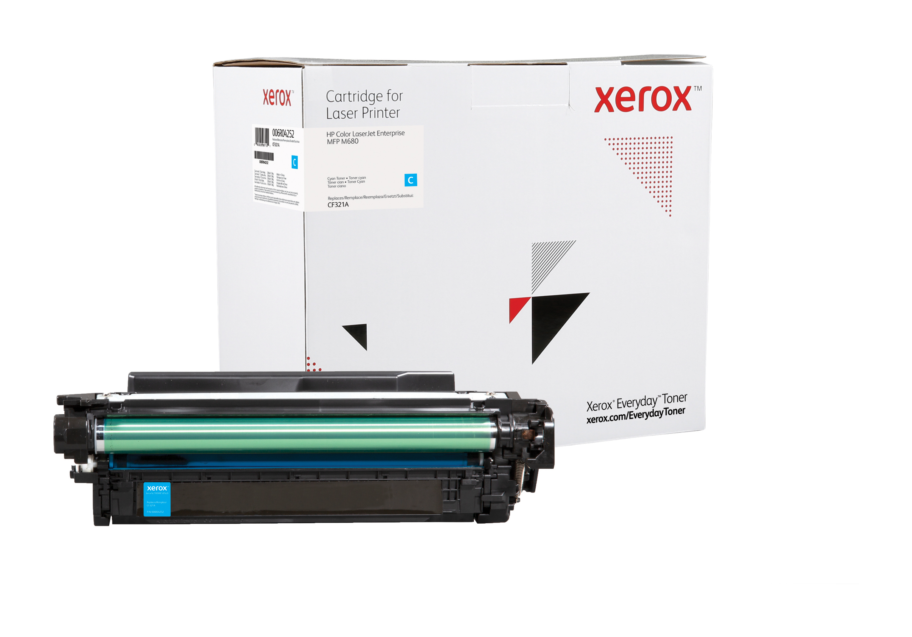 Image of Xerox 006R04252 Toner cartridge cyan, 16.5K pages (replaces HP...