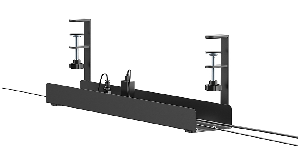 Neomounts ADS07-121BL Cable tray - clamp-on design - universal