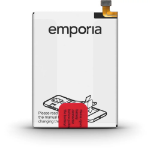 Emporia AK-S5-BC mobile phone spare part Battery Black, White