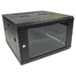 Cablenet 12u Wall Cabinet 450 Deep Black (Flatpack)