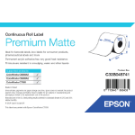 Epson Premium Matte Label - Continuous Roll: 102mm x 60m