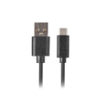 Lanberg CA-USBO-20CU-0018-BK USB cable USB 2.0 1.8 m USB A USB C Black