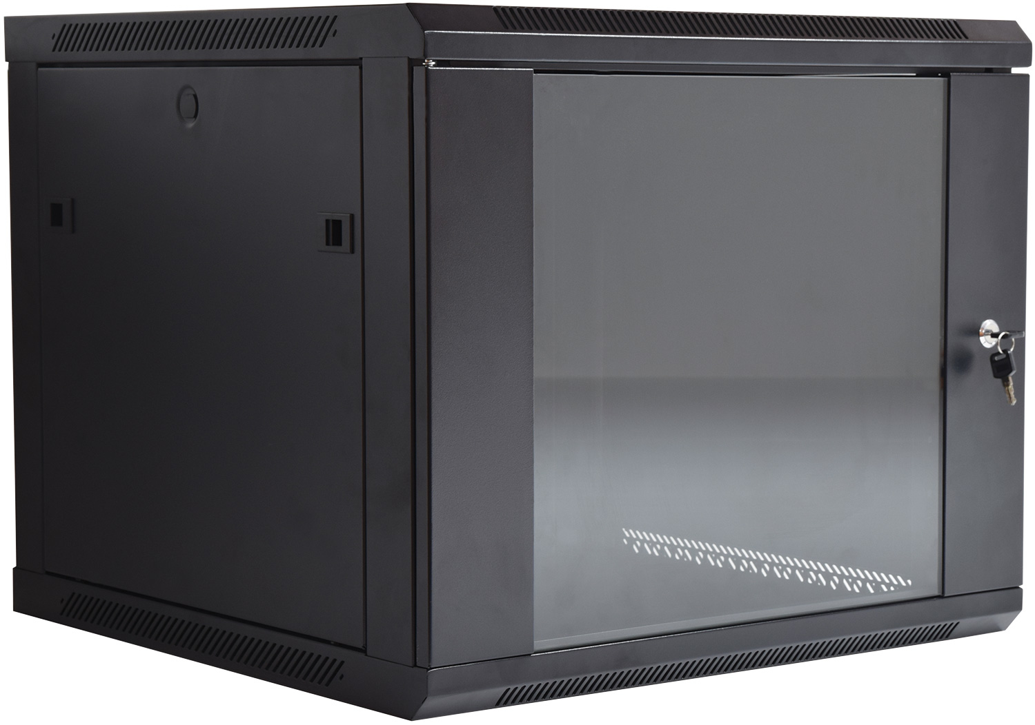 Photos - Server Component Adastra 953.606UK rack cabinet 6U Wall mounted rack Black 