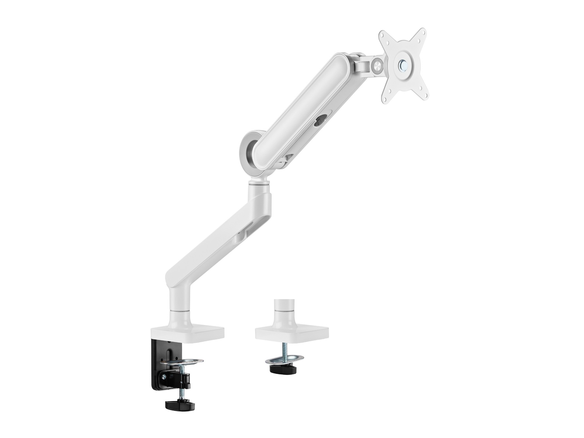 Photos - Other for Computer LevelOne Equip 650185 17-35 Premium Monitor Desk Mount Bracket; White 