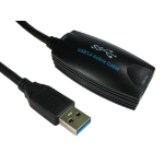 Cables Direct USB 3.0 USB cable 5 m USB 3.2 Gen 1 (3.1 Gen 1) USB A Black