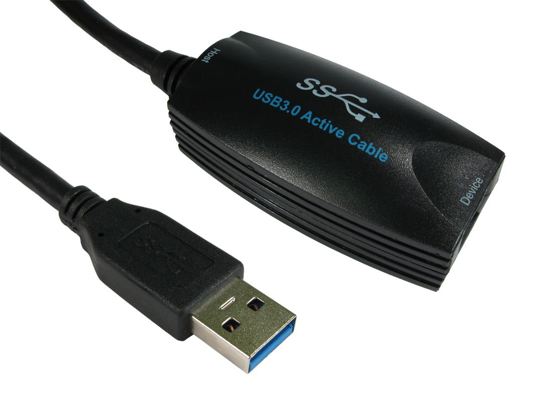 Cables Direct USB 3.0 USB cable 5 m USB A Black
