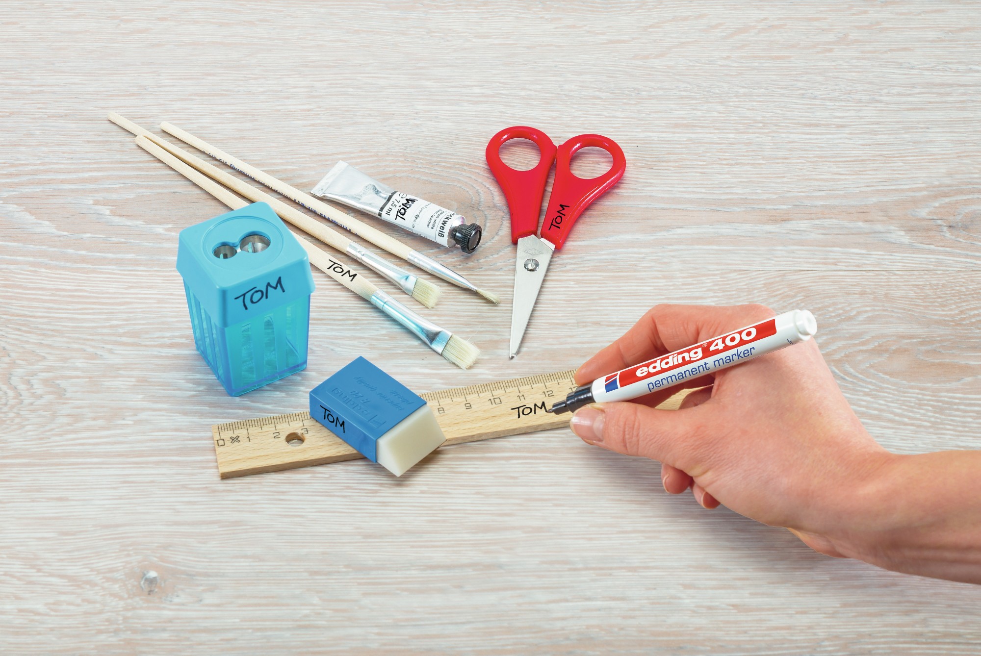 Edding 400 permanent marker Black 10 pc(s)