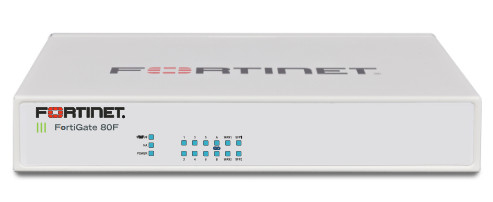 Image of Fortinet 8 x GE RJ45 ports, 2 x RJ45/SFP shared media WAN ports.