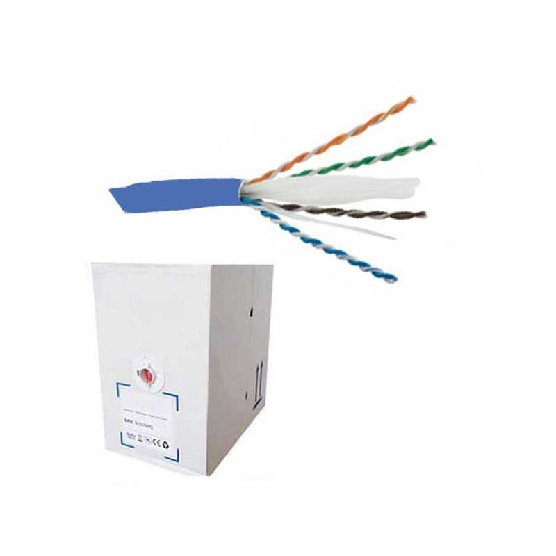 Image of FDL CAT.6 UTP STRANDED PATCH CABLE LSZH (305M BOX) - BLUE