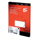 5Star 903830 self-adhesive label Rectangle Permanent White 1600 pc(s)