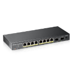 Zyxel GS1100-10HP v2 Unmanaged Gigabit Ethernet (10/100/1000) Power over Ethernet (PoE) Zwart