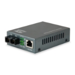 LevelOne RJ45 to SC Fast Ethernet Media Converter, Single-Mode Fiber, 1310nm, 20km