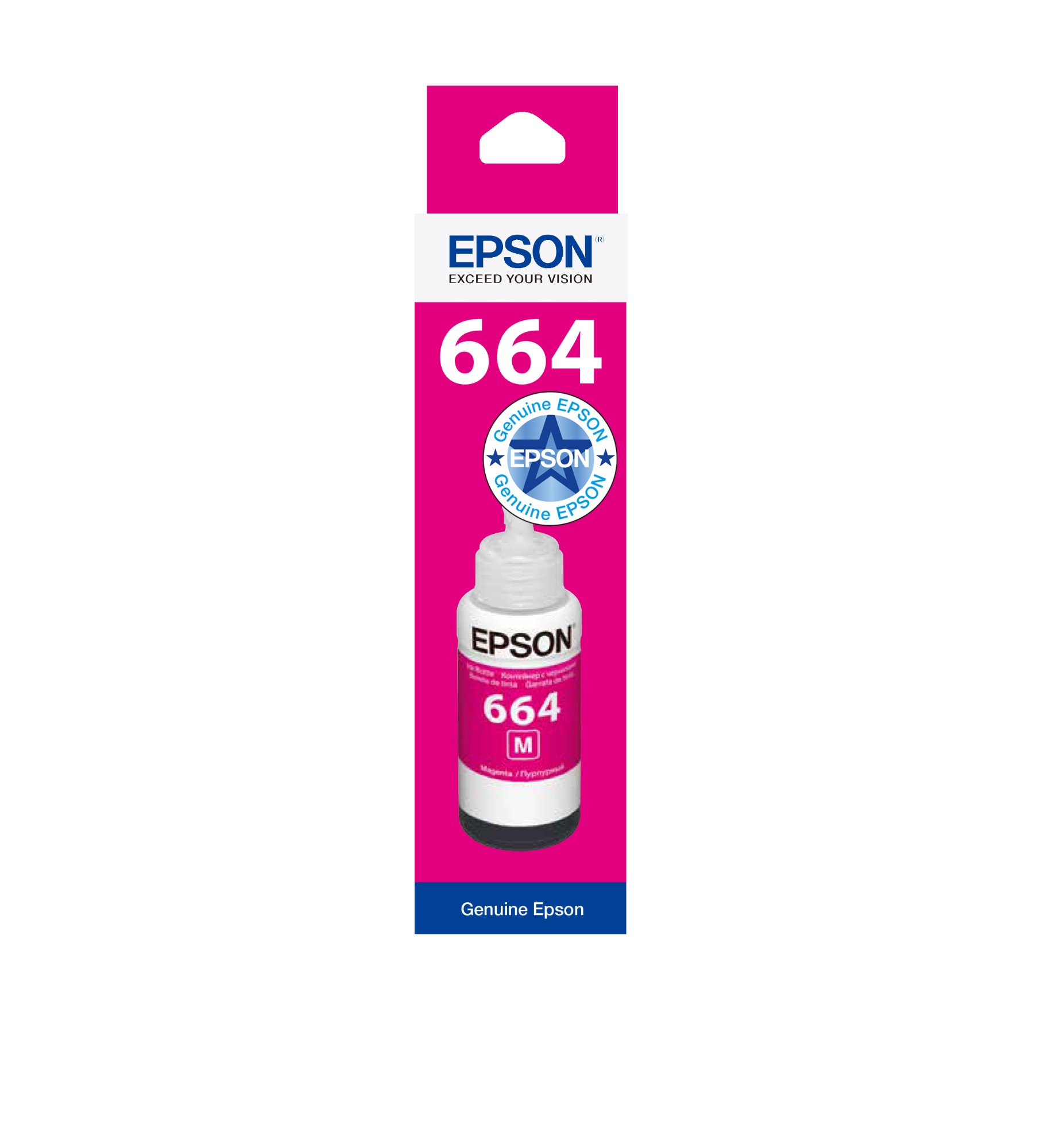 Epson 664 EcoTank Ink Bottle Magenta C13T664340