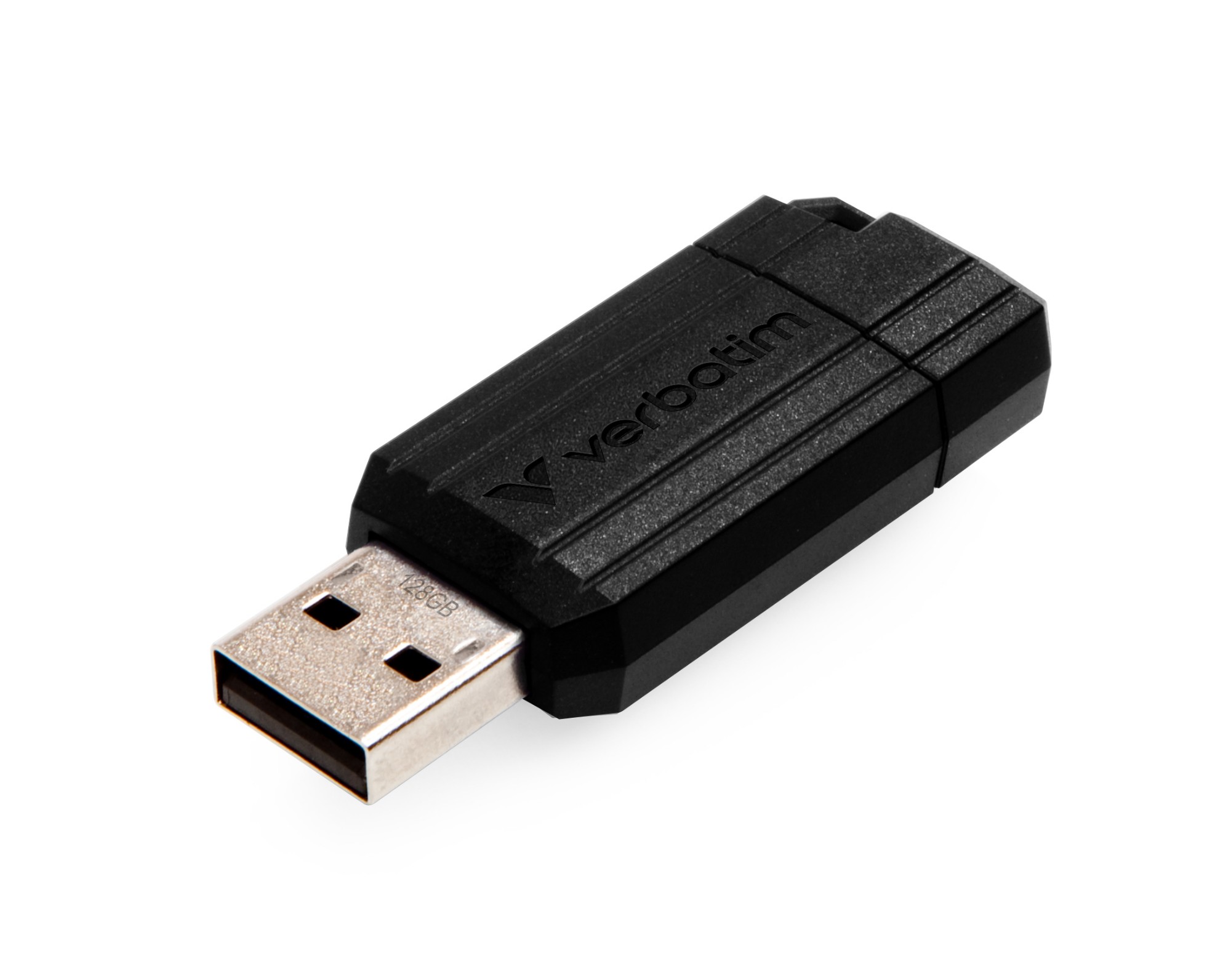 Verbatim Store N Go Pinstripe USB 2.0 Drive 128GB Black 49071