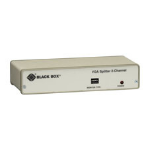Black Box AC056AE-R4 video splitter VGA 2x VGA