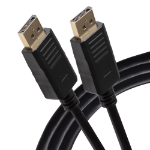 Maplin DisplayPort to DisplayPort Cable 4K Ultra HD - 1.5m