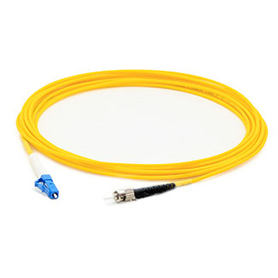 Image of Titan 9-DX-LC-ST-3-YW fibre optic cable 3 m OS2 Yellow