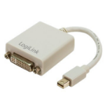 LogiLink Mini DisplayPort / DVI Adapter 0,09 m DVI-I Grijs