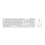 MediaRange MROS276 keyboard Mouse included Home/Office USB QWERTZ German White