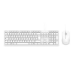 MediaRange MROS276 keyboard Mouse included Home/Office USB QWERTZ German White