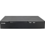 D-Link DNR-F4108-08P network video recorder Black