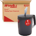 WypAll 6221 paper towel dispenser Roll paper towel dispenser Black