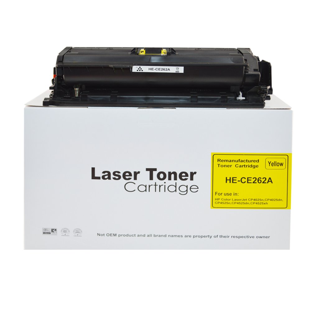 Image of CTS Wholesale Compatible HP Laserjet CP4025 Yellow CE262A Toner HP648A