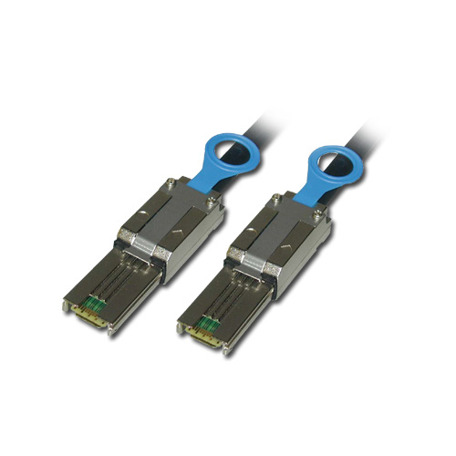Image of Lindy SAS/SATA II Multilane Infiniband Cable, 3m SATA cable Black