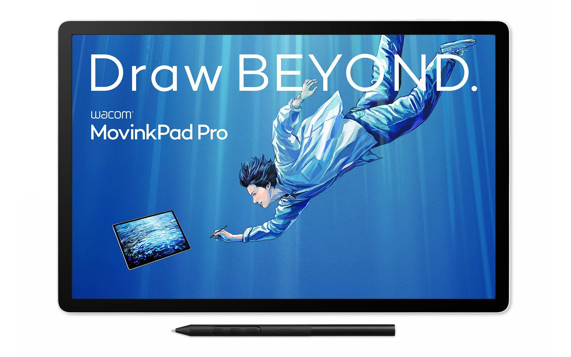 Wacom MovinkPad Pro 14 graphic tablet Grey 5080 lpi 302 x 189 mm USB/B