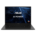 ASUS Zenbook 14 OLED UM3406HA-QD091X AMD Ryzen™ 7 8840HS Laptop 35.6 cm (14") Full HD 16 GB LPDDR5x-SDRAM 512 GB SSD Wi-Fi 6E (802.11ax) Windows 11 Pro Black