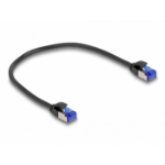 DeLOCK RJ45 Network Cable Cat.6A S/FTP Slim 0.25 m black
