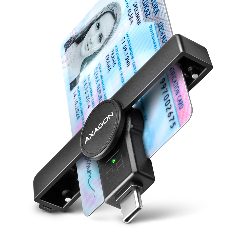 EU Product - CRE-SMPC USB-C Smart Card Pocke - Card-Reader