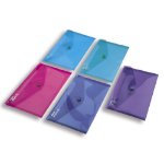 Snopake Polyfile Electra - Assorted Colour Packs - A4 Plus (foolscap) Electra Asst Polypropylene (PP)