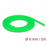 DeLOCK Braided Sleeve stretchable 2 m x 6 mm green