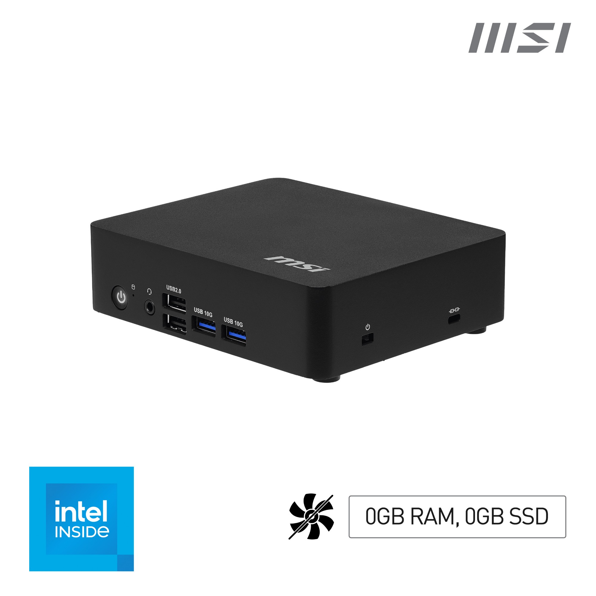 MSI Cubi NUC TWG S N150 BB (Intel N150. NO RAM. NO SSD. NO OS) - Bareb