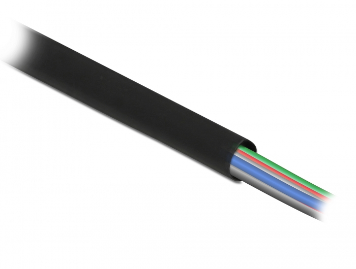 DeLOCK 18939 cable insulation Heat shrink tube Black 1 pc(s)