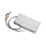 Cisco Aironet Dual-Band Directional Wi-Fi Patch Antenna, 6 dBi (2.4 GHz)/6 dBi (5 GHz), 4 Ports, Wall Mount, RP-TNC Connectors, 1-Year Limited Hardware Warranty (AIR-ANT2566P4W-R=)