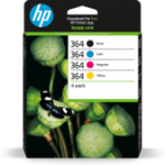 HP N9J73AE/364 Ink cartridge multi pack Bk,C,M,Y, 4x300 pages ISO/IEC 24711 Pack=4 for HP PhotoSmart B 110/C 309/D 5460/Plus/Premium