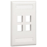 Panduit NK4FWHY wall plate/switch cover White