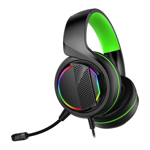 Image of GAMEMAX Razor RGB Gaming Headset USB/3.5mm Jack 5.1 Surround 40mm...