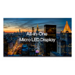 LG LAAA007 Digital signage flat panel 3.45 m (136") LED Wi-Fi 500 cd/m² 4K Ultra HD Black Built-in processor